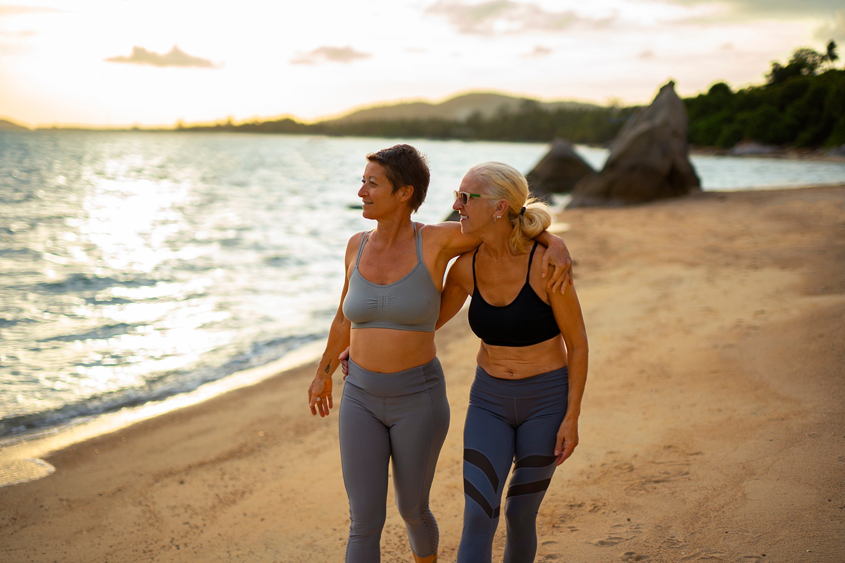 friends enjoy vibrant health after functional medicine treatment.