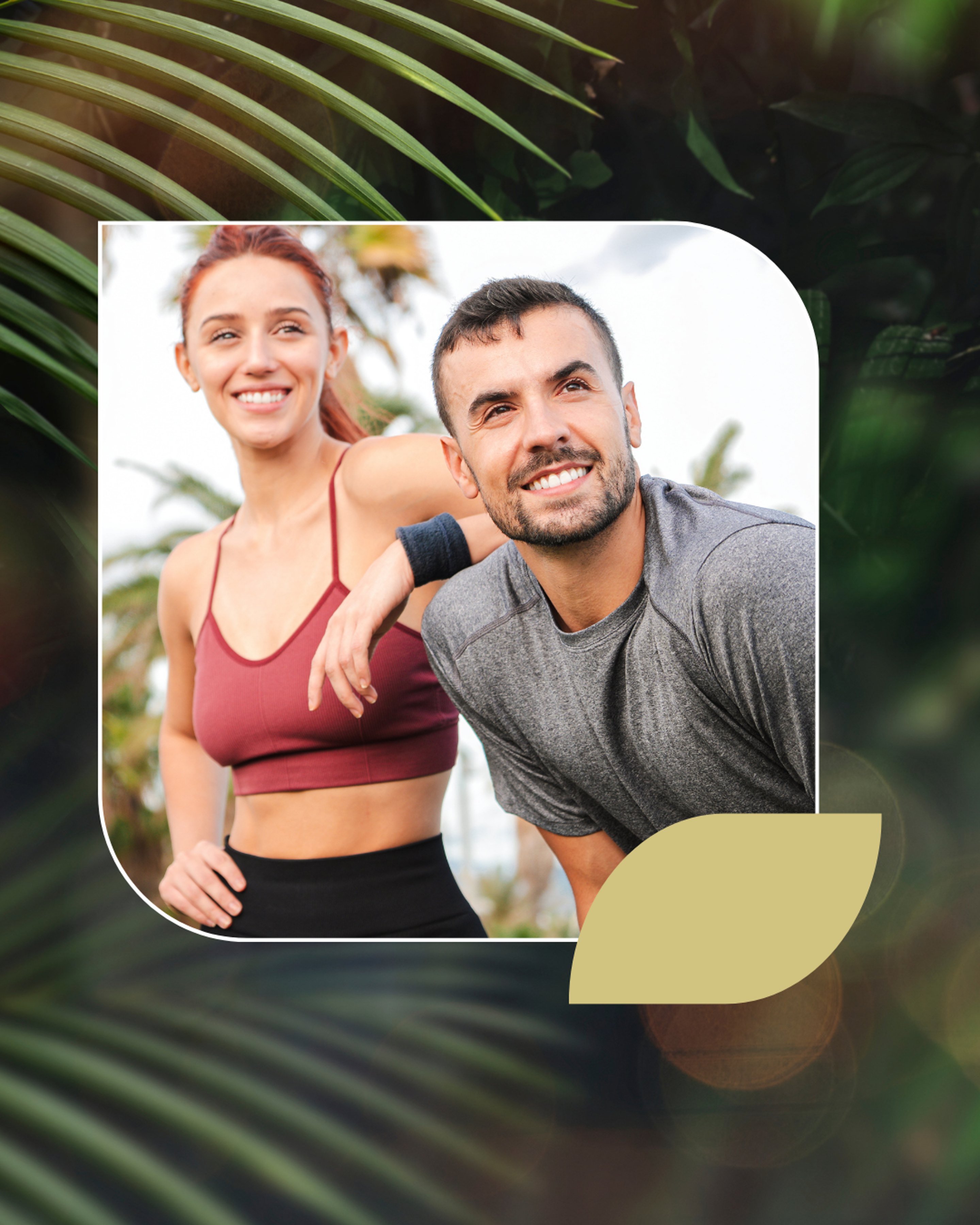A smiling couple living happily after Biochemical testing & care.
