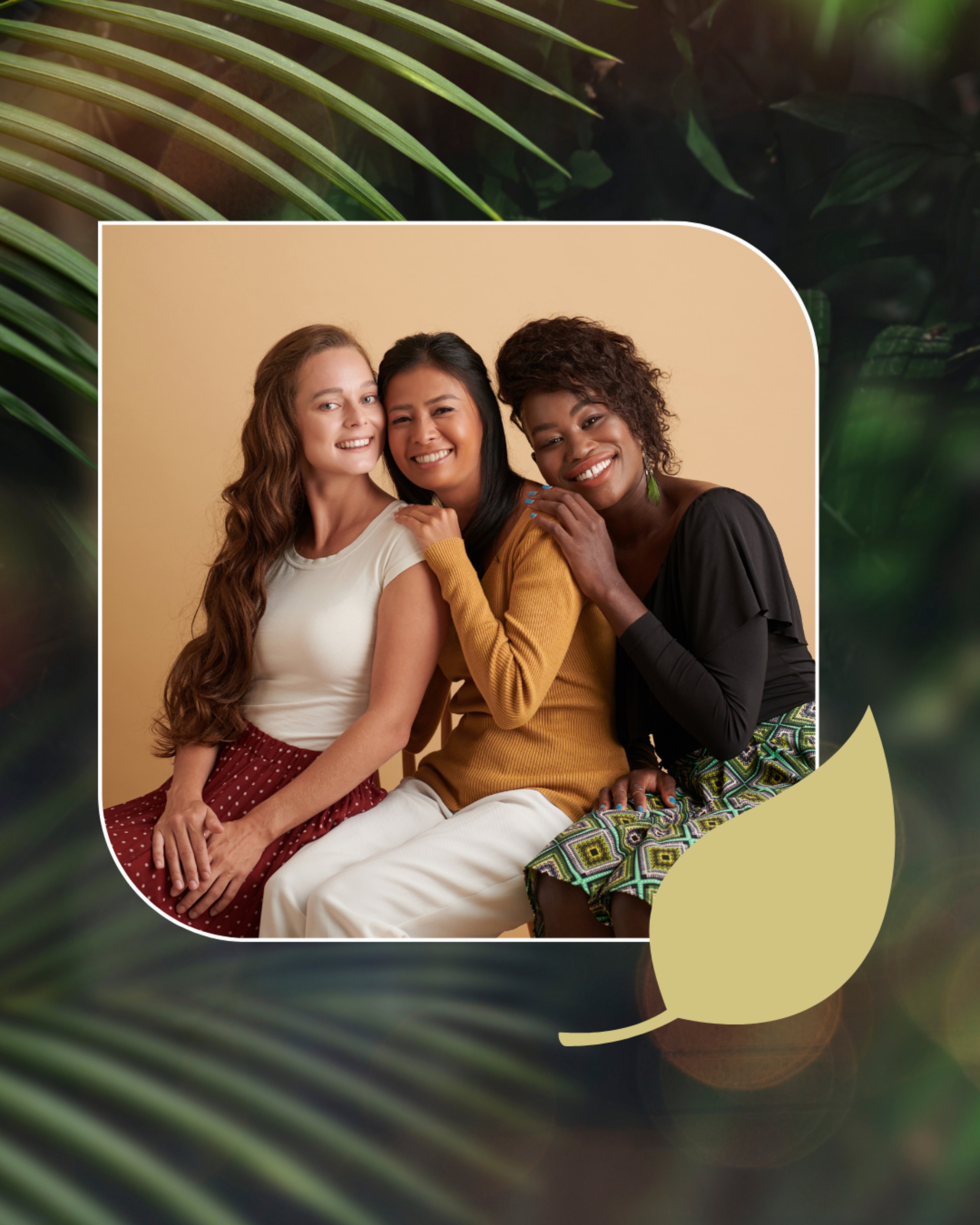 Young females recieve support and balance after hormone replacement therapy.